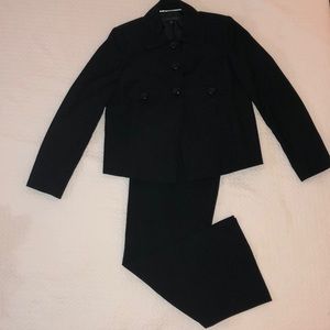 Anne Klein black pants suit, size 6